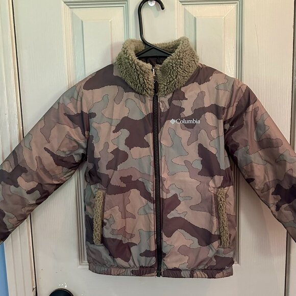 Columbia Archer Ridge Reversible Full Zip Jacket Size XS 6/7 - Picture 3 of 5